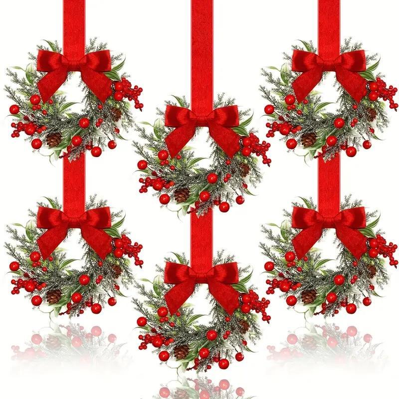 MerryNest™ 6-Piece Christmas Wreath Set